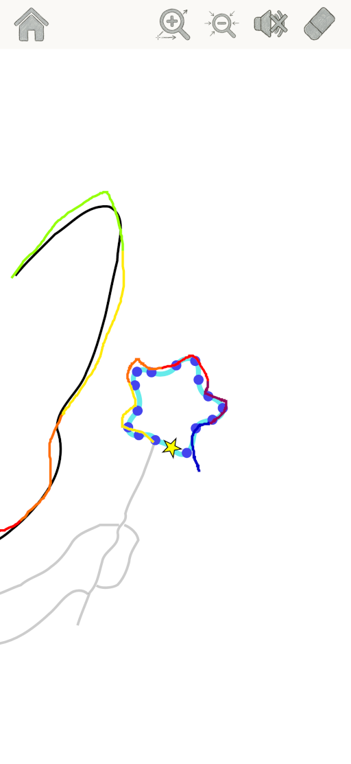 Tiger Trace Drawing